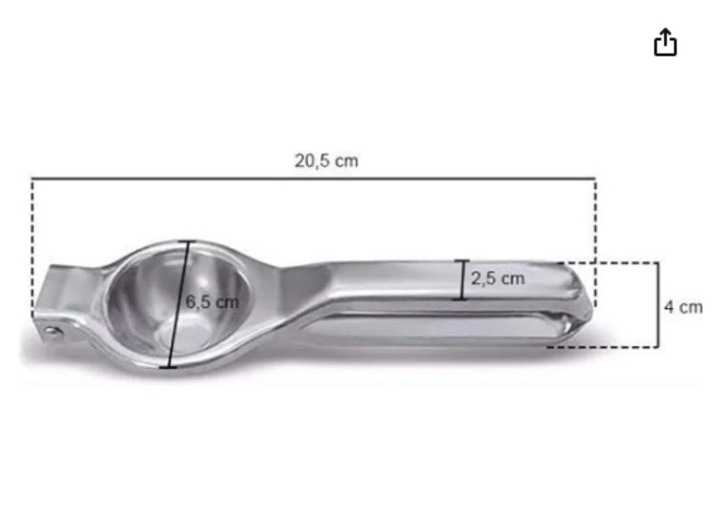 Espremedor de Limão Chef Gourmet Inox