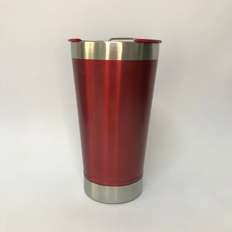 Copo Térmico 473ml com Luz, Abridor e Tampa Inox – Bebidas Quentes ou Geladas