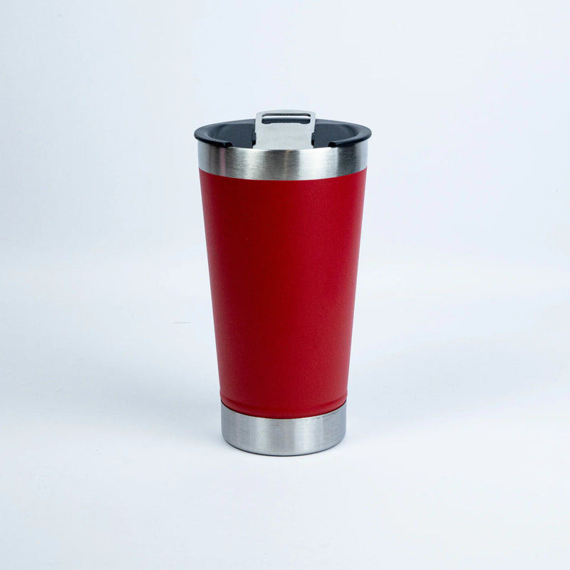 Copo Térmico 473ml com Luz, Abridor e Tampa Inox – Bebidas Quentes ou Geladas