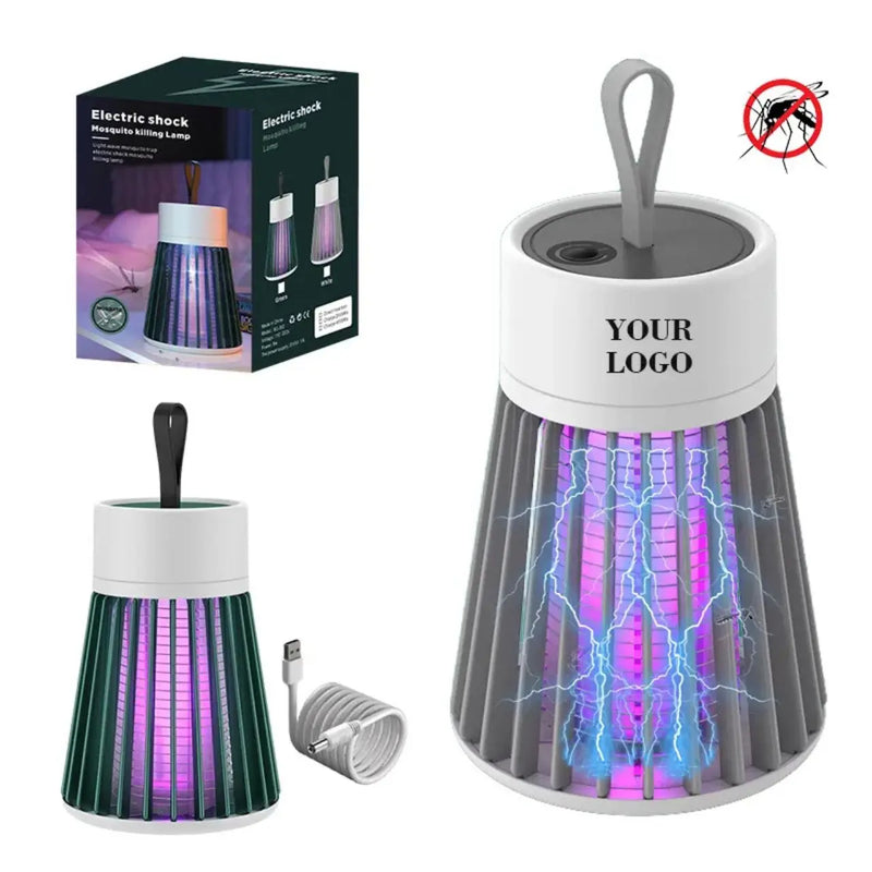 Lâmpada Elétrica Mata-Mosquitos UV LED – Estilo Abajur