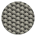 Tapete Redondo Decorativo - Estilo Moderno
