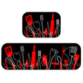 Kit 2 Tapetes para Cozinha – Antiderrapante e Resistente