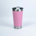 Copo Térmico 473ml com Luz, Abridor e Tampa Inox – Bebidas Quentes ou Geladas