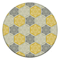 Tapete Redondo Decorativo - Estilo Moderno