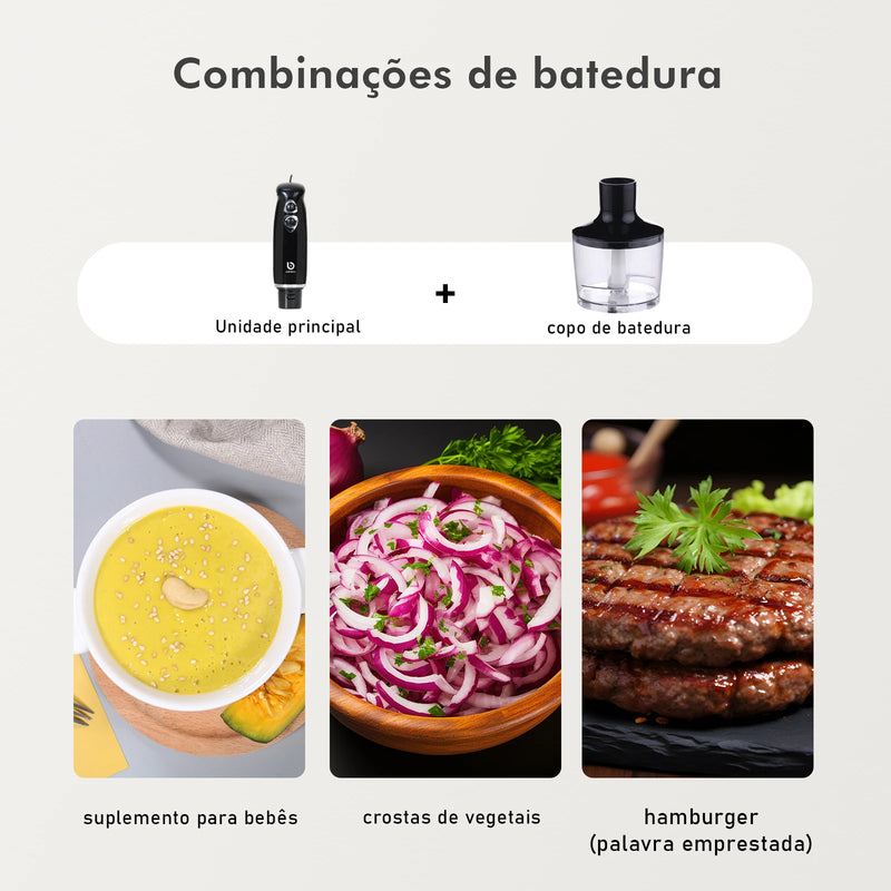 Batedeira Elétrica Portátil 110V