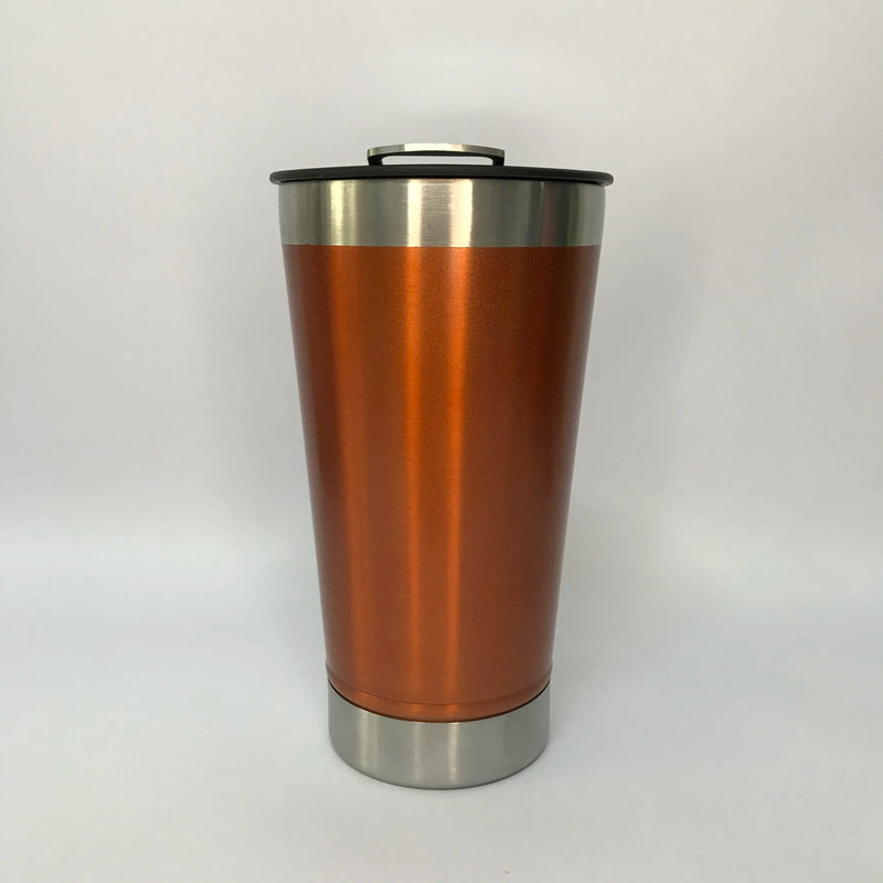 Copo Térmico 473ml com Luz, Abridor e Tampa Inox – Bebidas Quentes ou Geladas