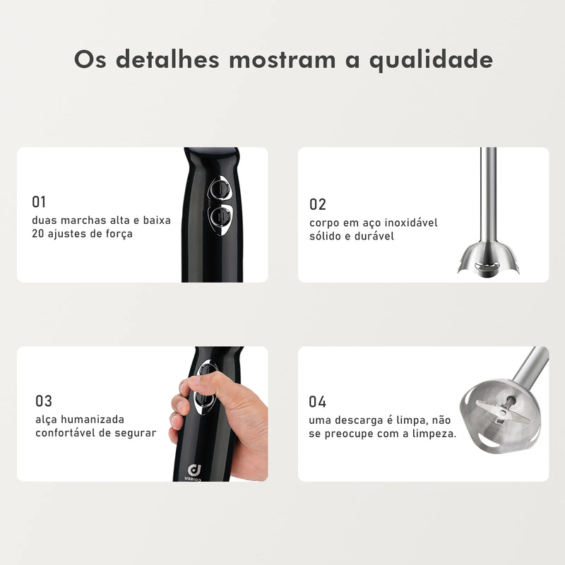 Batedeira Elétrica Portátil 110V