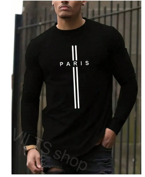 Camiseta Manga Longa Masculina Los Angeles – Estilo e Conforto para os Dias Frios