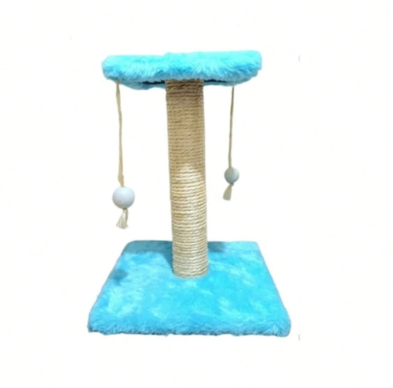 Arranhador para gatos com bolinhas de borracha resistente