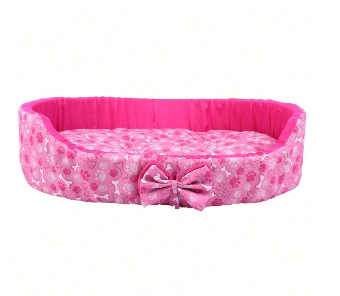 Cama Oval Para Cães e Gatos Pequena