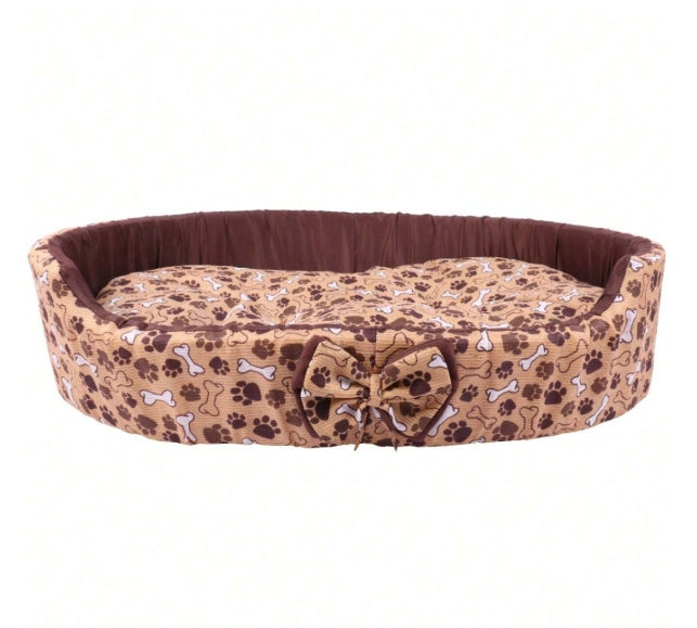 Cama Oval Para Cães e Gatos Pequena