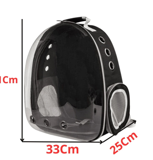 Mochila Pet Astronauta Visão Panorâmica – Para Cães, Gatos e Pequenos Animais