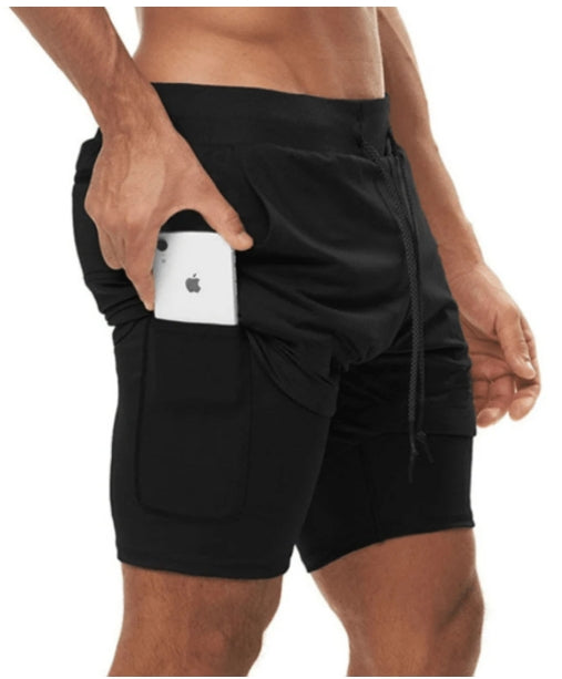Shorts 2 em 1 de Compressão Esportivo – Performance e Conforto em um Só Produto