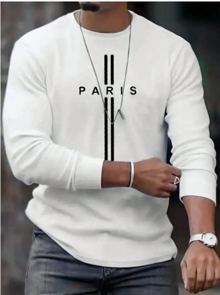 Camiseta Manga Longa Masculina Los Angeles – Estilo e Conforto para os Dias Frios