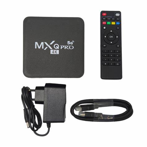 TV BOX MXQ PRO 4K 512GB Conversor Transforme Sua TV Em Smart Assista Filmes e Séries Pronta Entrega