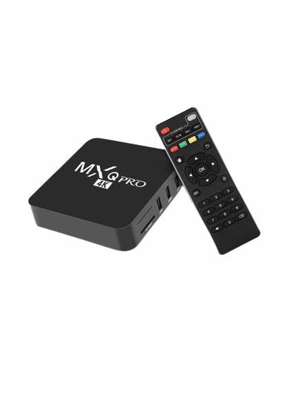 TV BOX MXQ PRO 4K 512GB Conversor Transforme Sua TV Em Smart Assista Filmes e Séries Pronta Entrega
