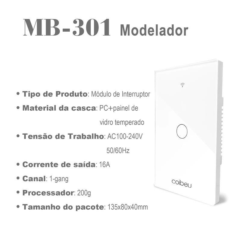Interruptor e Tomada Smart WiFi – Compatível com Alexa e Tuya