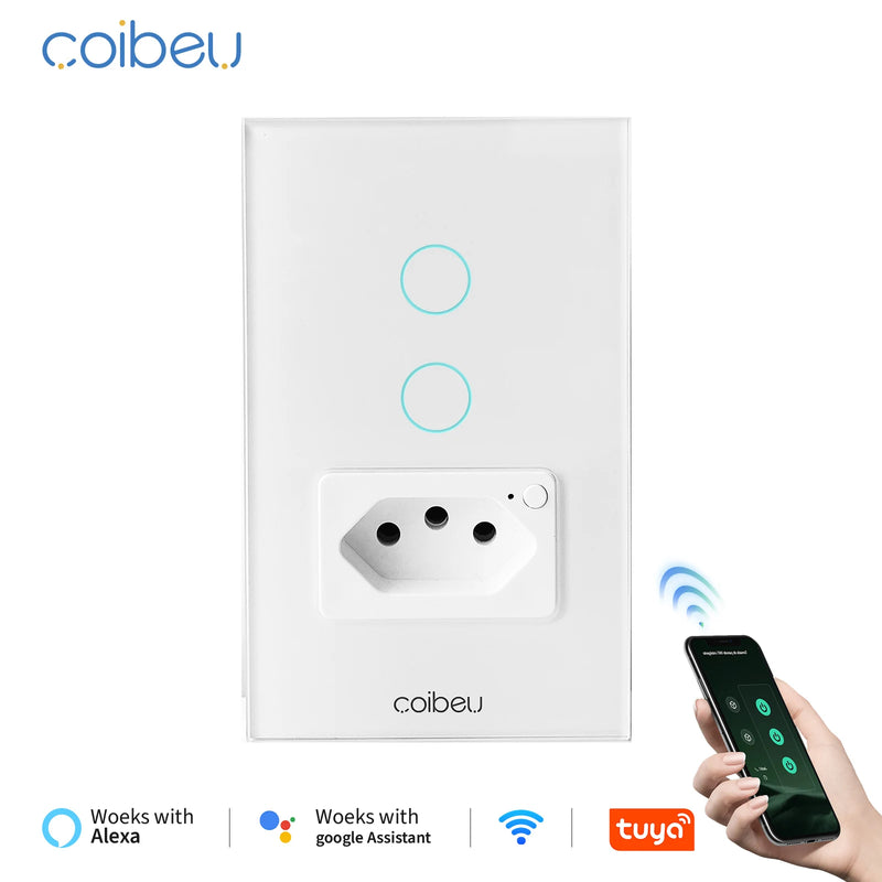 Interruptor e Tomada Smart WiFi – Compatível com Alexa e Tuya