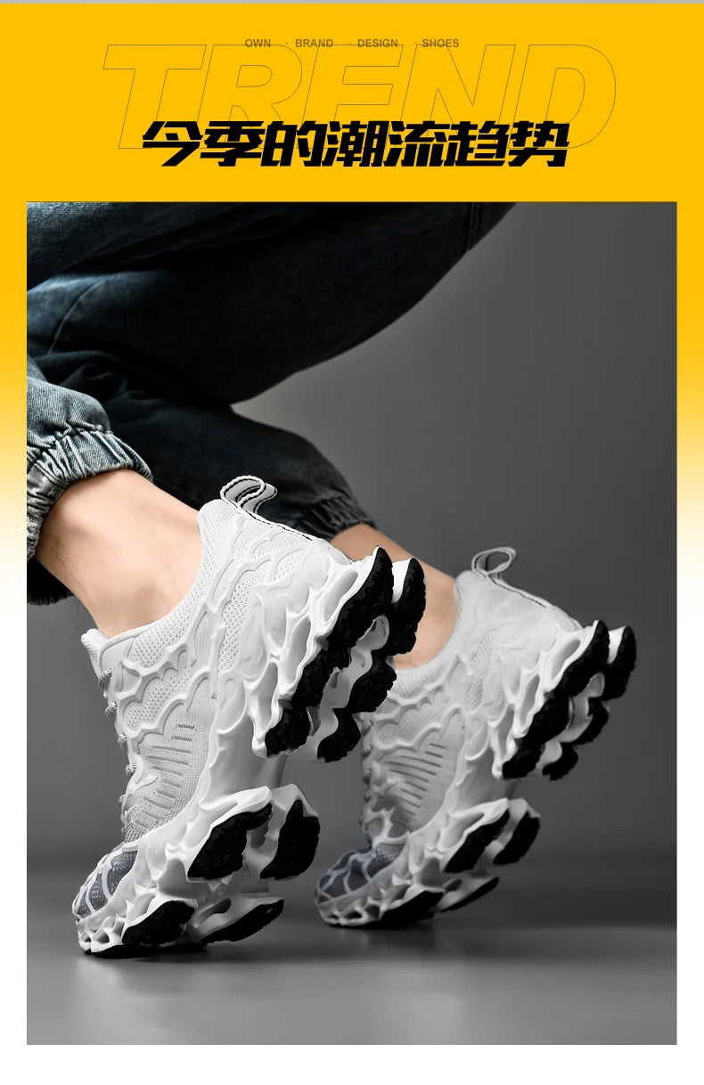 Tênis Masculino Casual – Tênis de Luxo para Homem, Tênis Casual, Tênis de Corrida, Loafers Fashion Off White