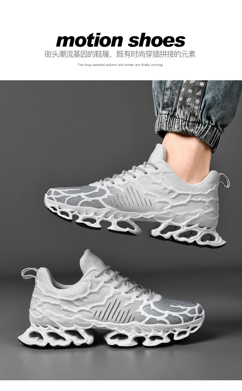 Tênis Masculino Casual – Tênis de Luxo para Homem, Tênis Casual, Tênis de Corrida, Loafers Fashion Off White