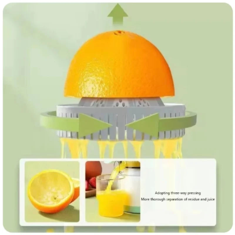 Espremedor Elétrico Portátil Recarregável USB – Multifuncional para Frutas