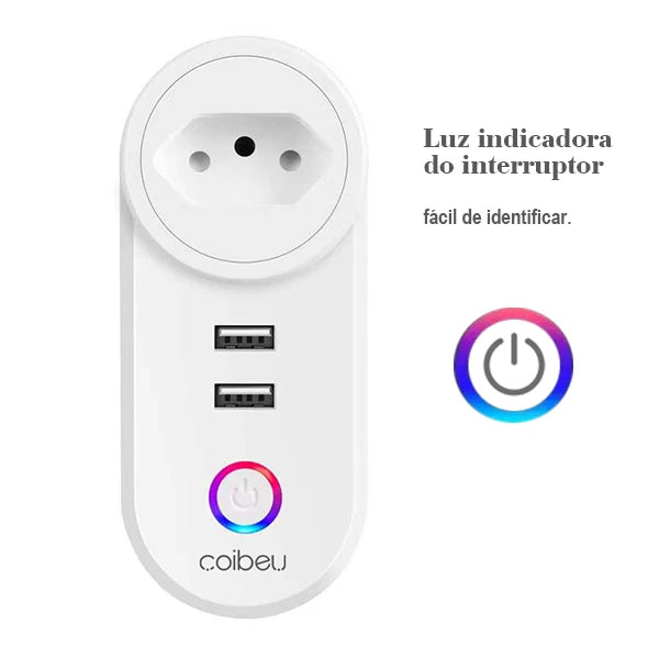Interruptor e Tomada Smart WiFi – Compatível com Alexa e Tuya