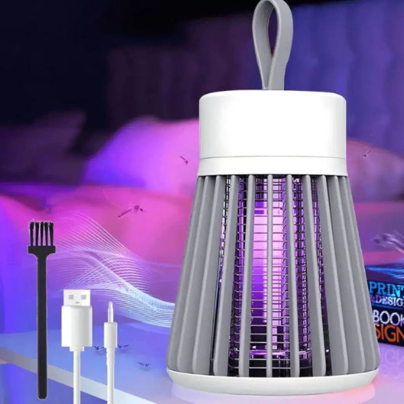 Lâmpada Elétrica Mata-Mosquitos UV LED – Estilo Abajur