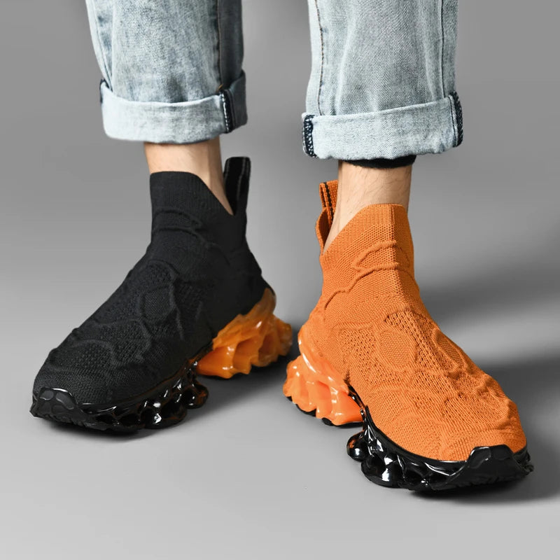 Tênis Masculino Casual – Tênis de Luxo para Homem, Tênis Casual, Tênis de Corrida, Loafers Fashion Off White