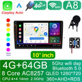 Central Multimídia CarPlay Android Auto 2DIN