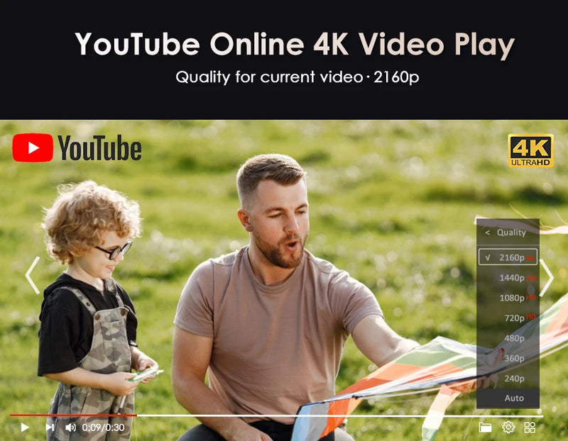 Projetor 4K UHD Android 11 Netflix Licenciado