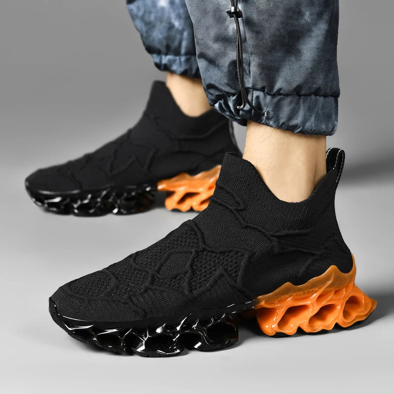 Tênis Masculino Casual – Tênis de Luxo para Homem, Tênis Casual, Tênis de Corrida, Loafers Fashion Off White