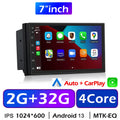 Central Multimídia CarPlay Android Auto 2DIN