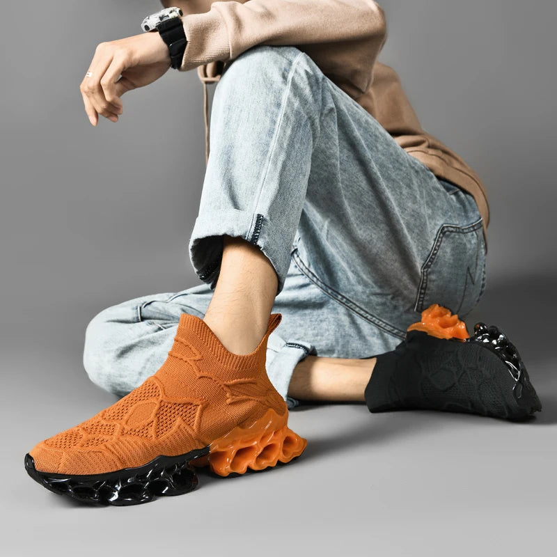 Tênis Masculino Casual – Tênis de Luxo para Homem, Tênis Casual, Tênis de Corrida, Loafers Fashion Off White